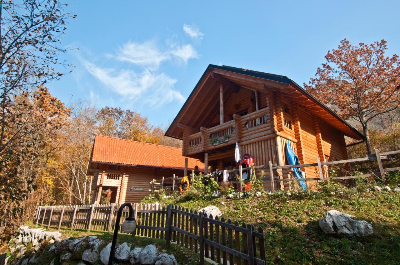 Kamp Koren Kobarid Exterior foto