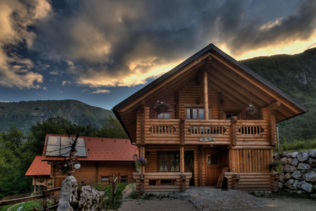 Kamp Koren Kobarid Exterior foto