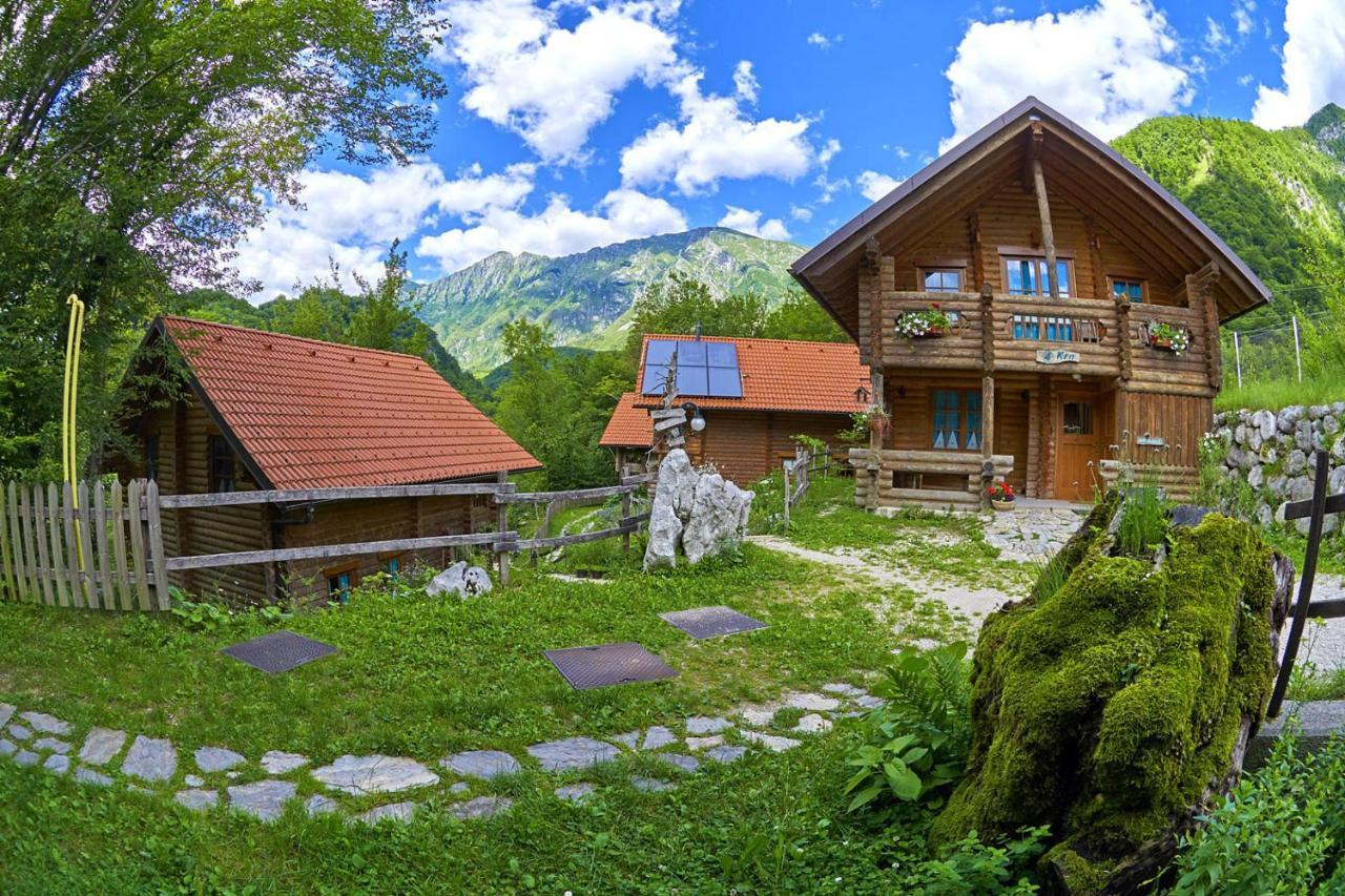 Kamp Koren Kobarid Exterior foto