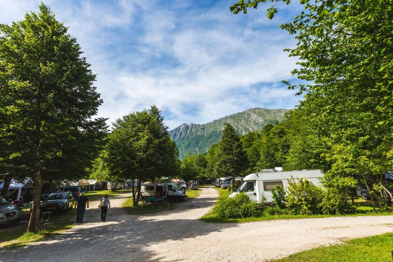 Kamp Koren Kobarid Exterior foto